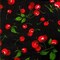 1 Yard Poly Cotton Fabric with Fruit Prints Machine Washable, Ideal for Crafts & Clothing 59 Inches Wide